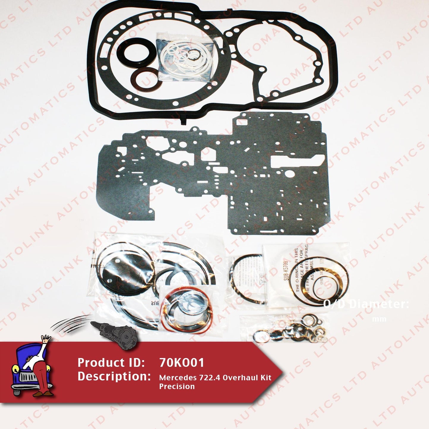 Mercedes 722.4 Overhaul Kit Precision