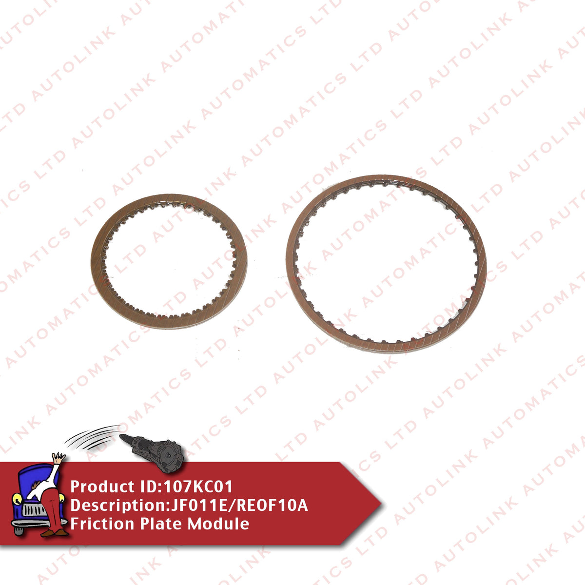JF011E/REOF10A JF017E Friction Plate Module