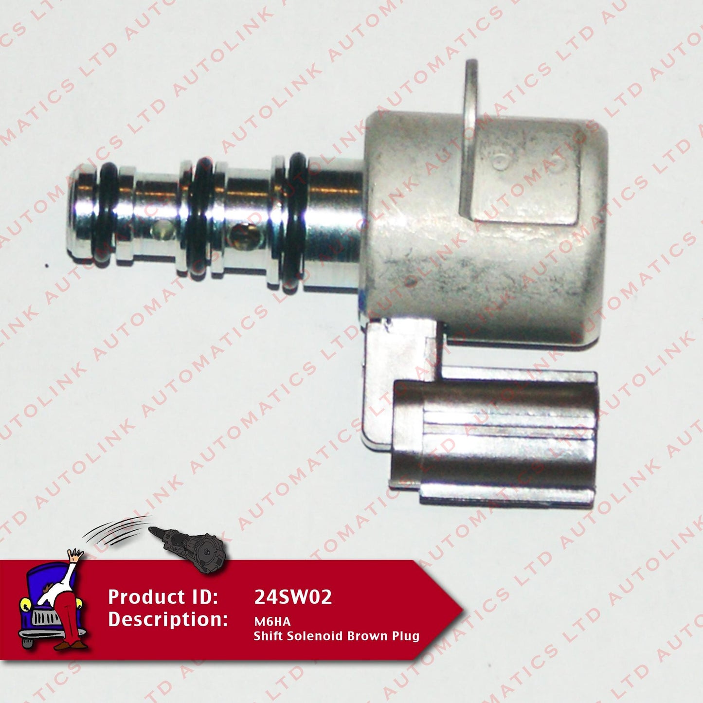 M6HA Shift Solenoid Brown Plug