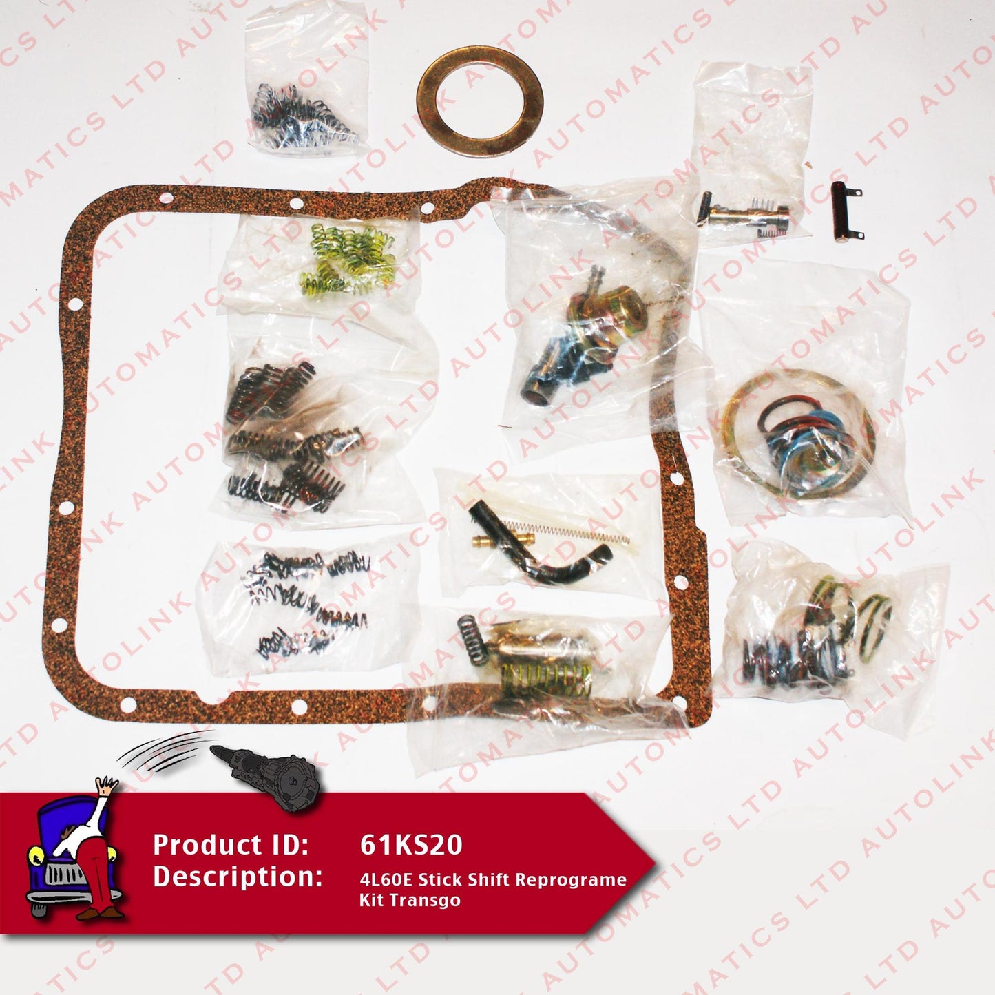 4L60E Stick Shift Reprograme Kit Transgo