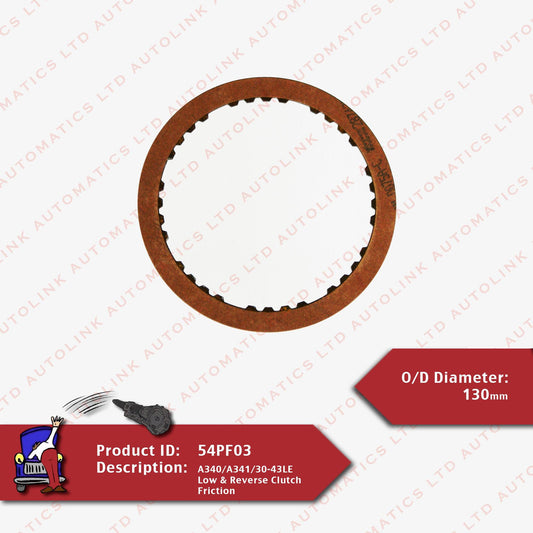 A340/A341/30-43LE Low & Reverse Clutch Friction