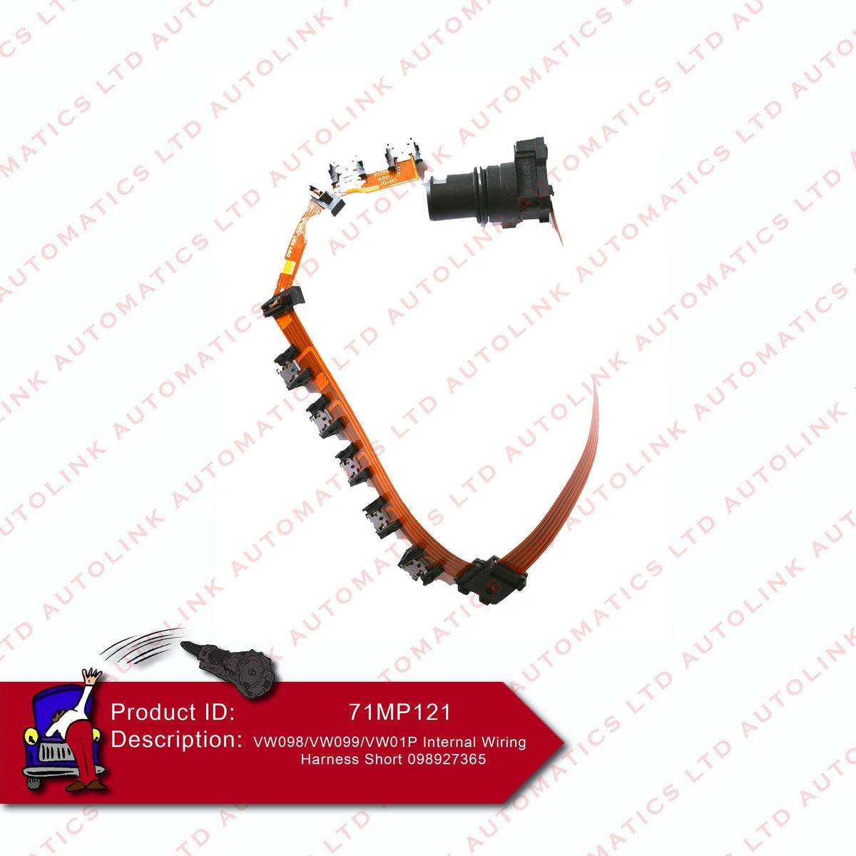 VW098/VW099/VW01P Internal Wiring Harness Short 098927365