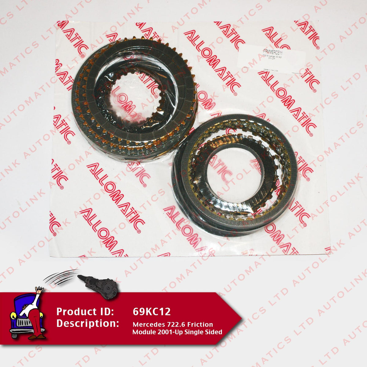 Mercedes 722.6 Friction Module 2001-Up Single Sided