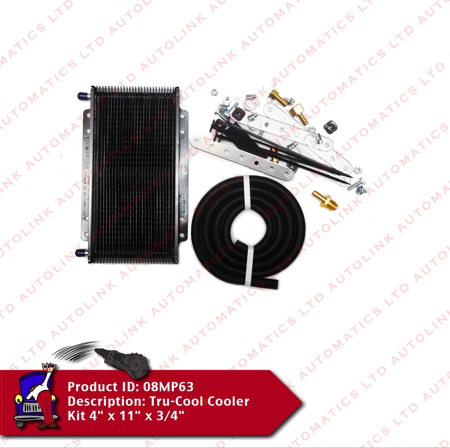 Tru-Cool Cooler Kit 4" x 11" x 3/4"