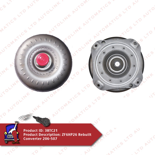 ZF6HP26 Rebuilt Converter 206-507