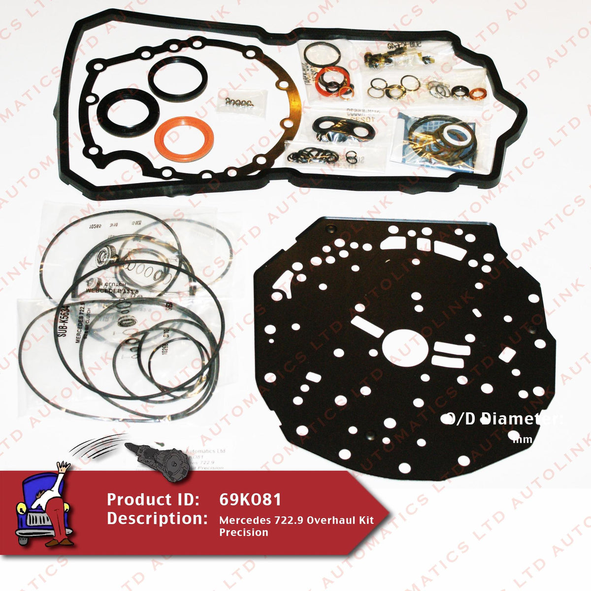 Mercedes 722.9 Overhaul Kit Precision