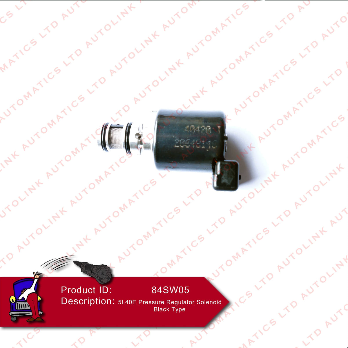 5L40E Pressure Regulator Solenoid Black Type