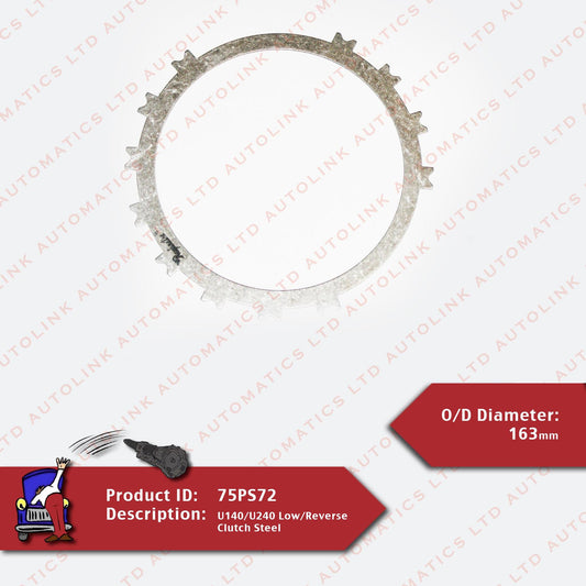 U140/U240 Low/Reverse Clutch Steel