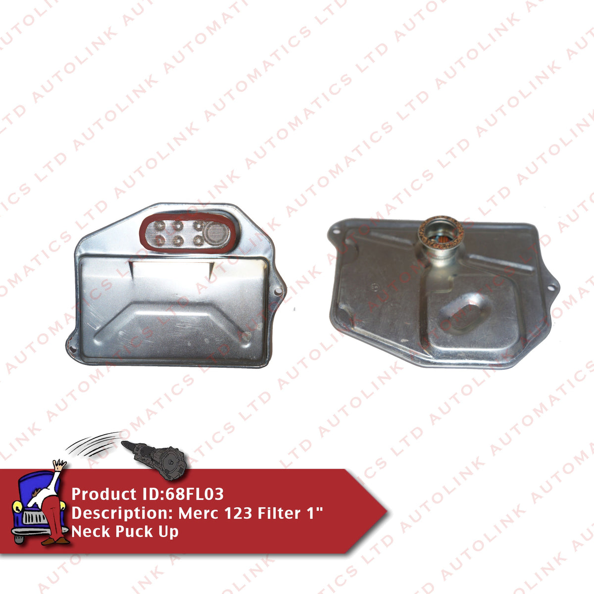 Merc 123 Filter 1" Neck Puck Up