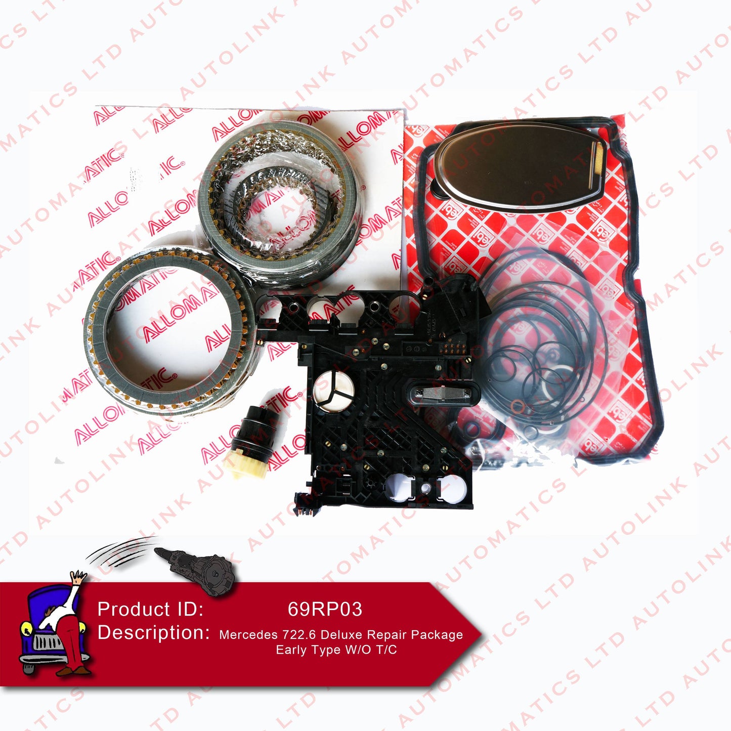 Mercedes 722.6 Deluxe Repair Package EarlyType W/O T/C