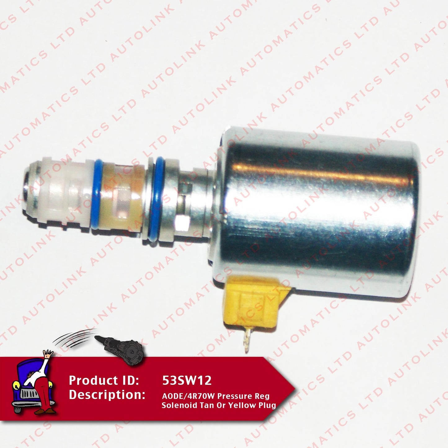 AODE/4R70W Pressure Reg Solenoid Tan Or Yellow Plug
