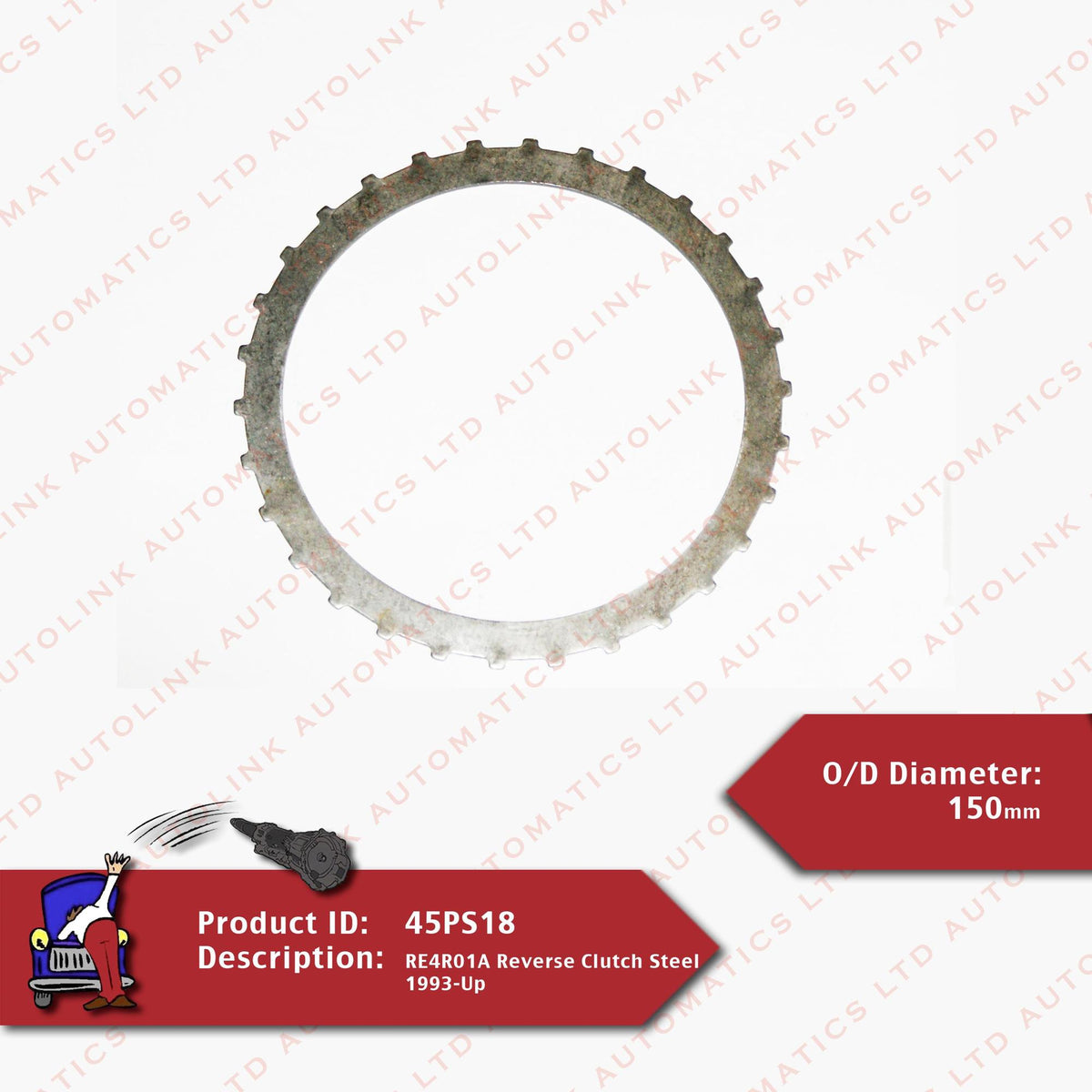 RE4R01A Reverse Clutch Steel 1993-Up