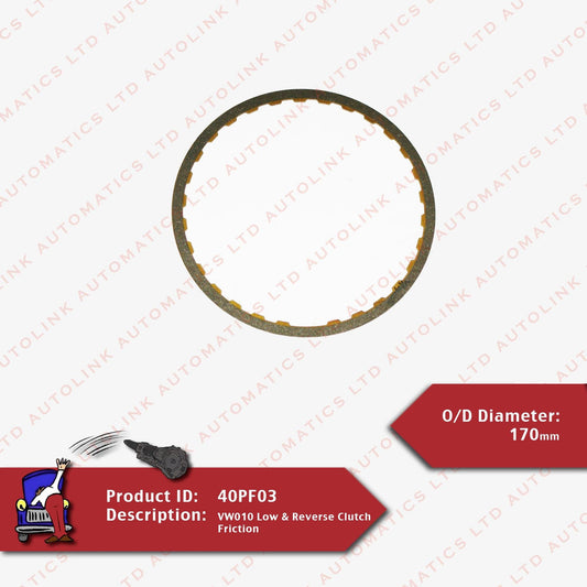 VW010 Low & Reverse Clutch Friction