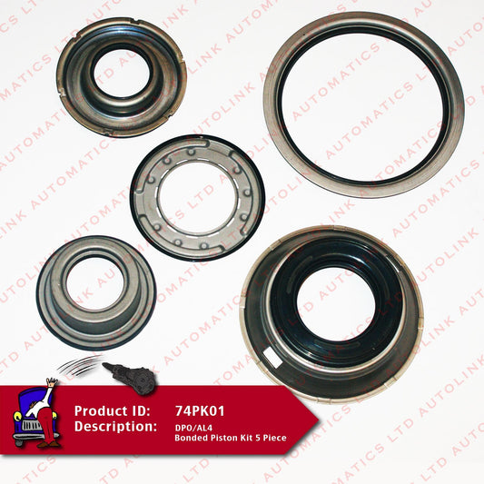 DPO/AL4 Bonded Piston Kit 5 Piece