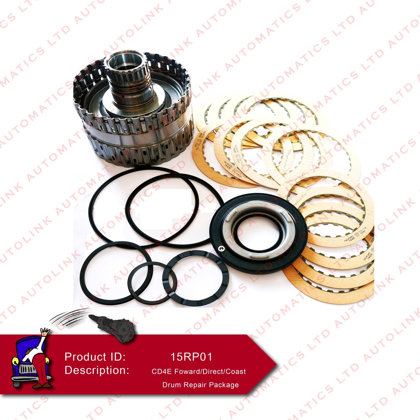 CD4E4 Forward/Direct/Coast Drum Repair Package