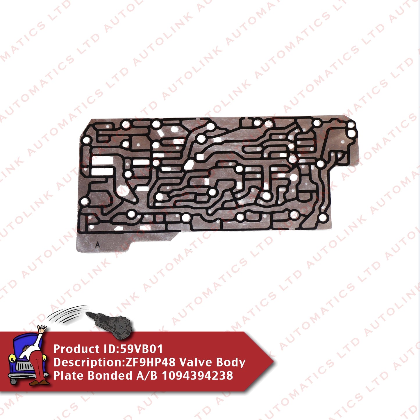 ZF9HP48 Valve Body Plate Bonded A/B 1094394238