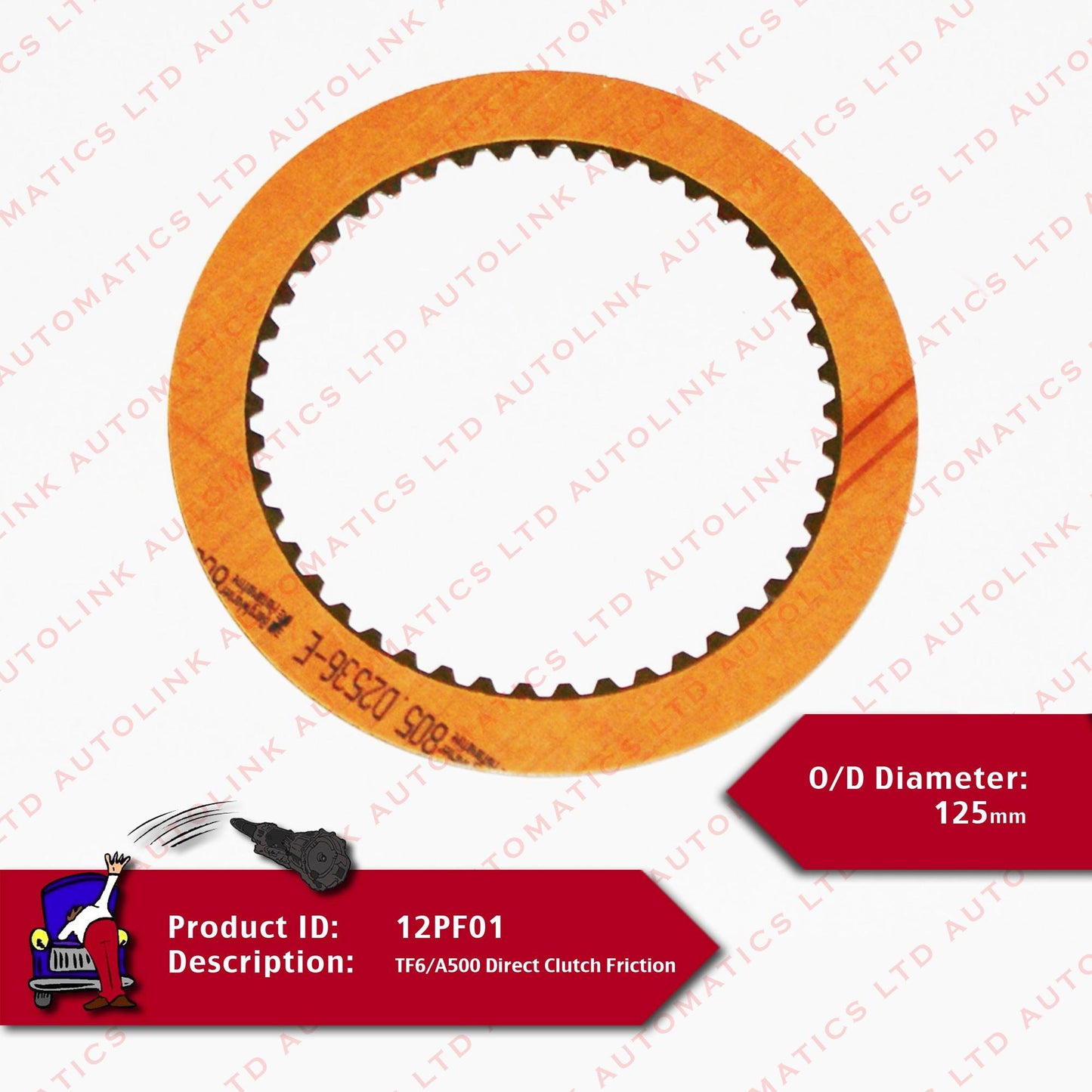TF6/A500 Direct Clutch Friction