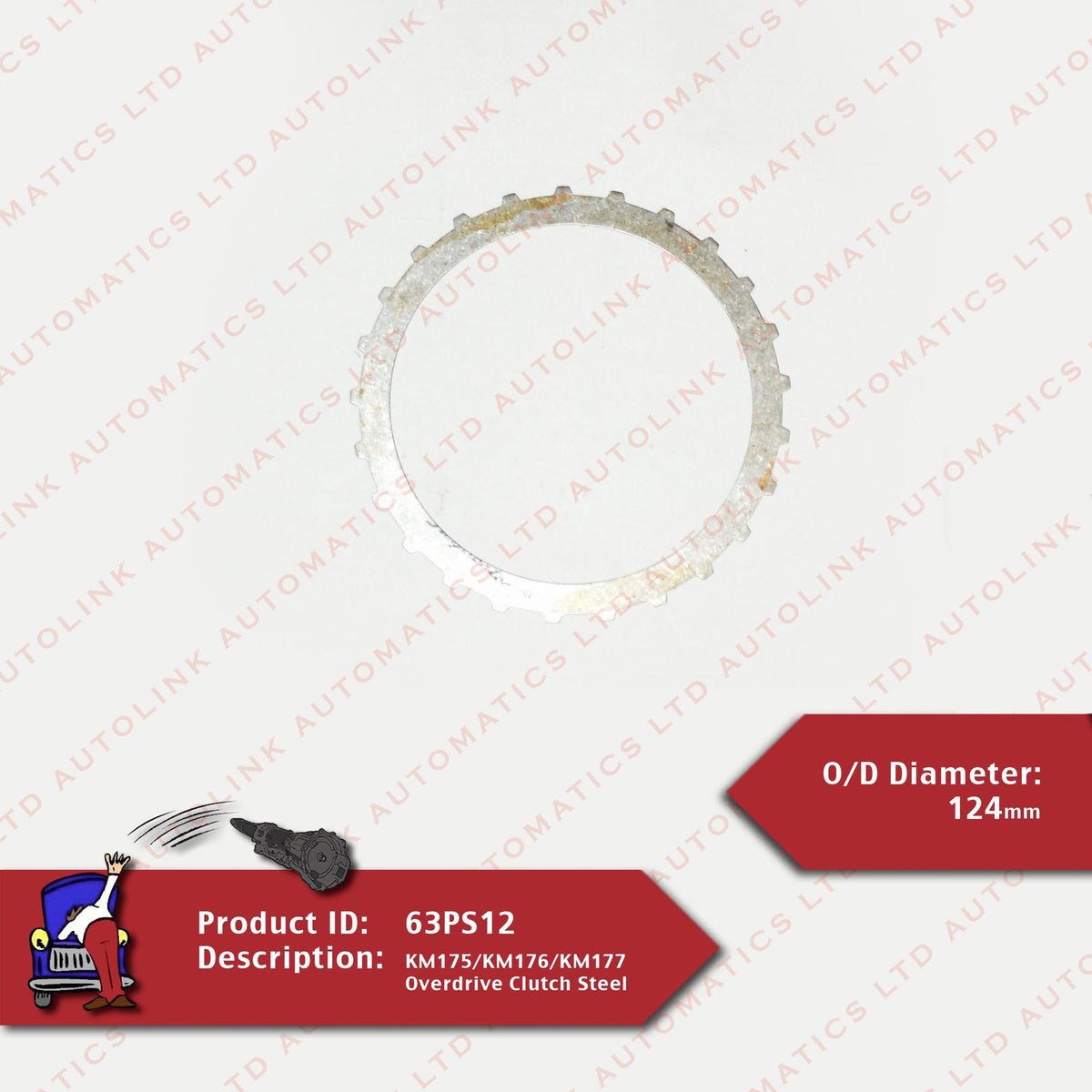 KM175/KM176/KM177 Overdrive Clutch Steel