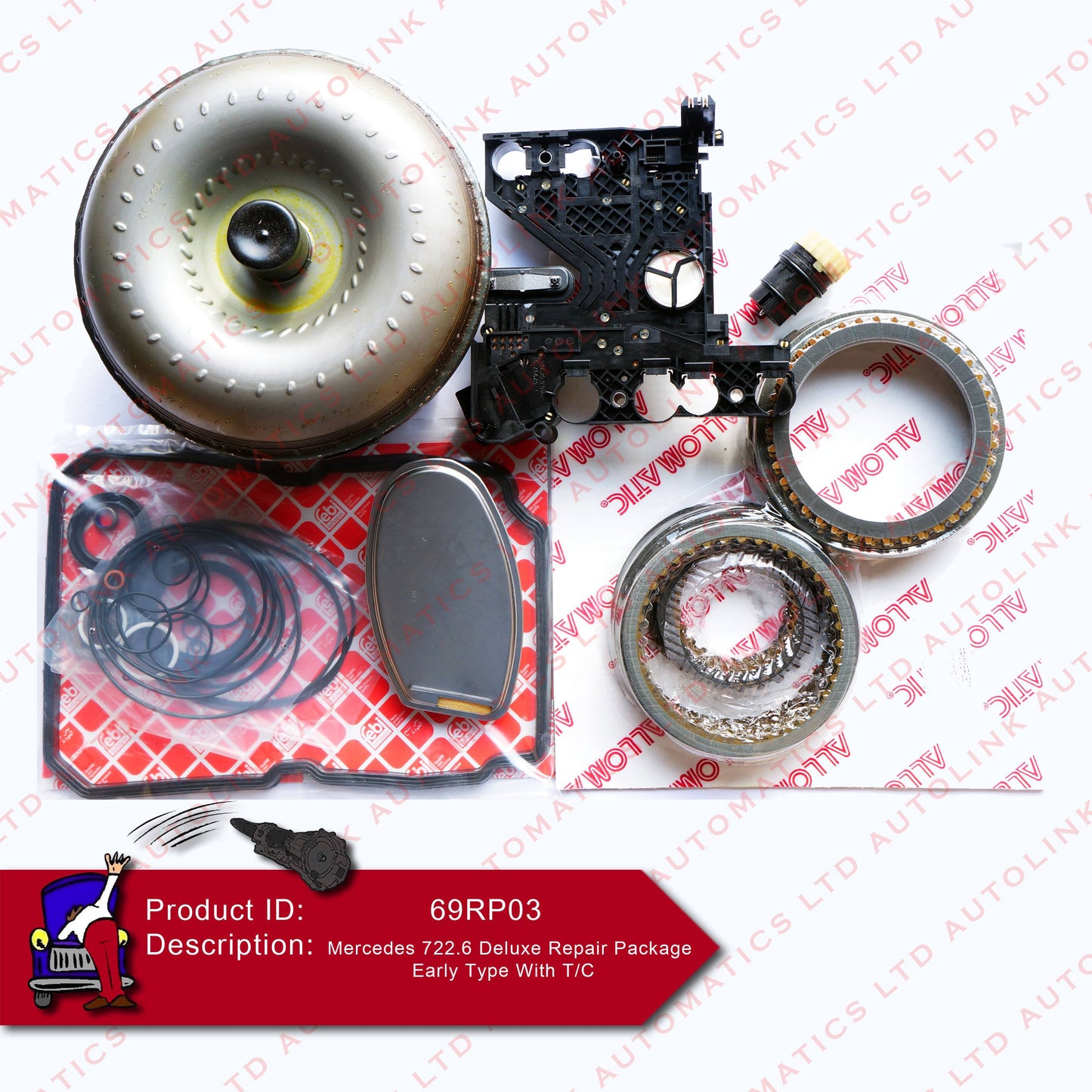 Mercedes 722.6 Deluxe Repair Package Early Type With T/C