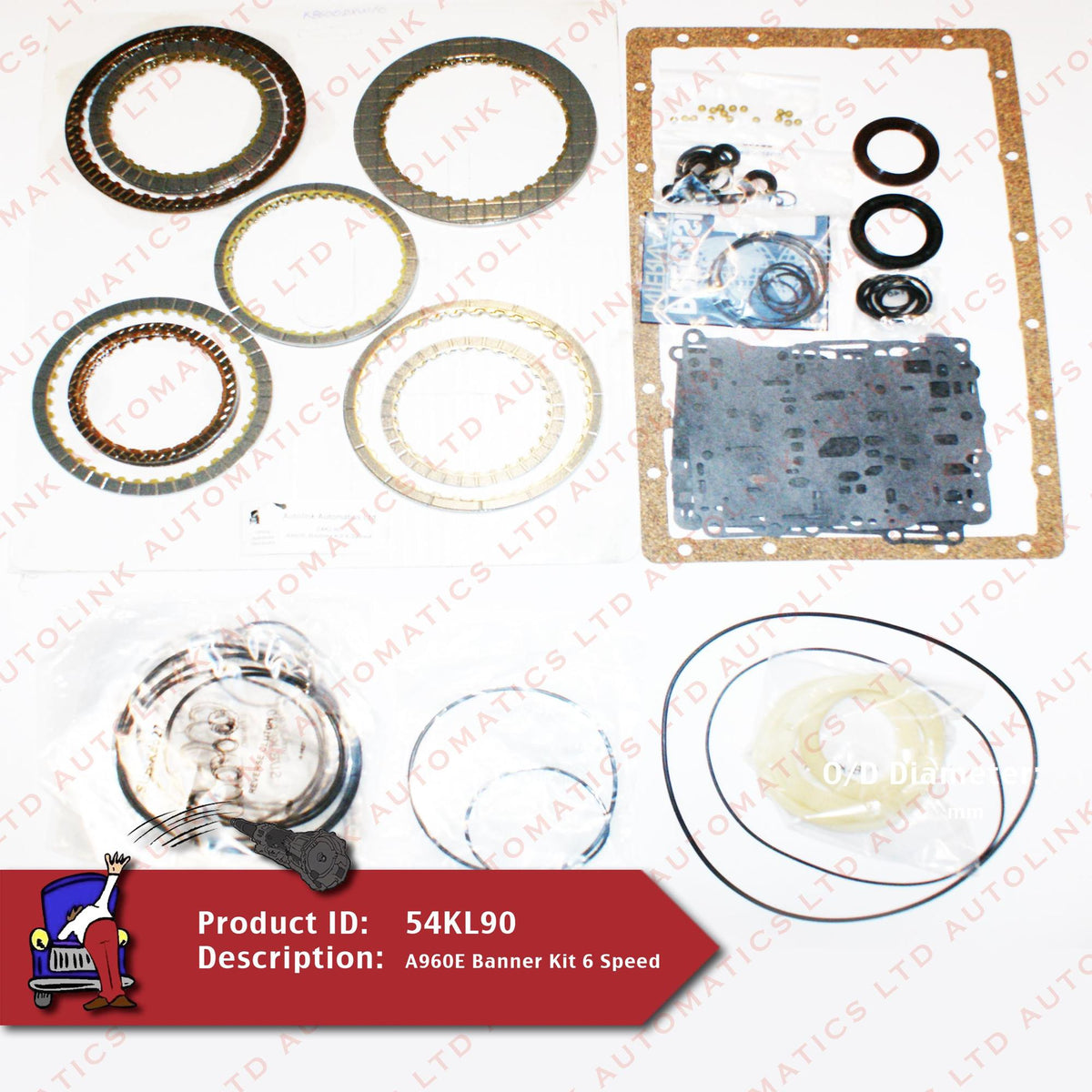 A960E Banner Kit 6 Speed