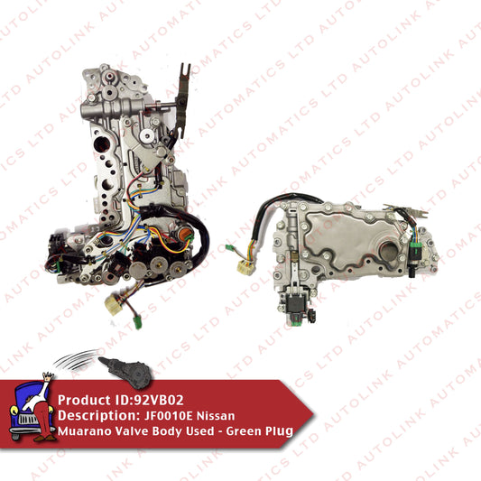 JF0010E Nissan Muarano Valve Body Used - Green Plug