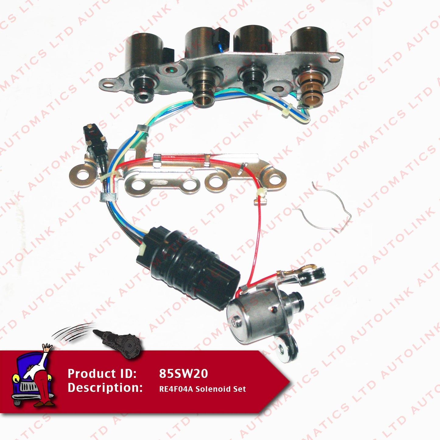RE4F04A Solenoid Set