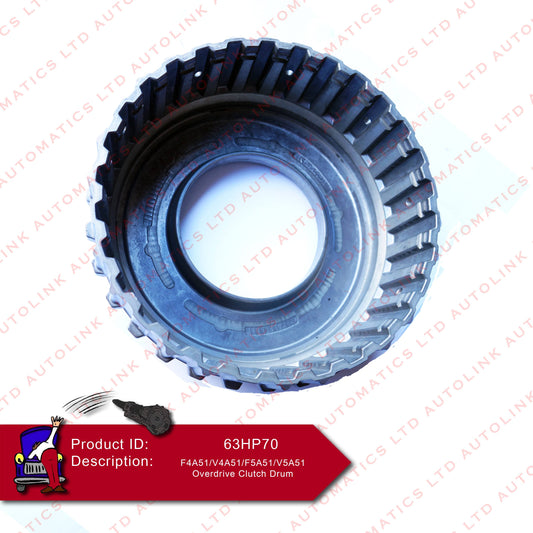 F4A51/V4A51/F5A51/V5A51 Overdrive Clutch Drum