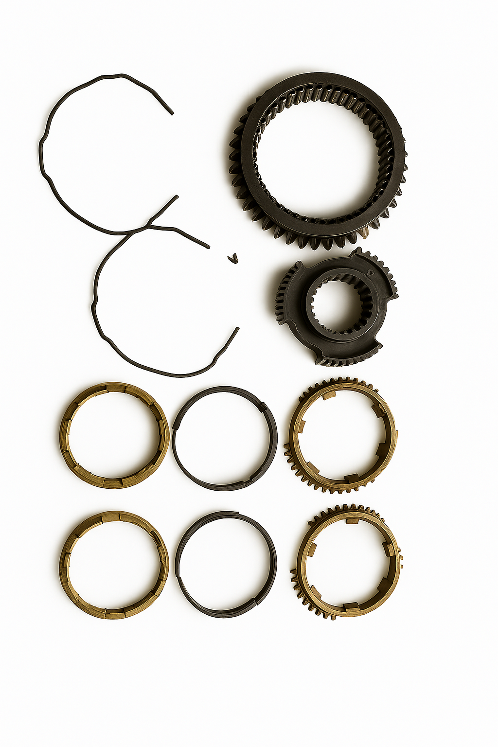 1/2 HUB AND SYNCROS WITH RETAINING CLIP CORE PRODUCT