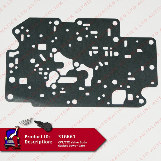 CVT/CTX Valve Body Gasket Lower Late