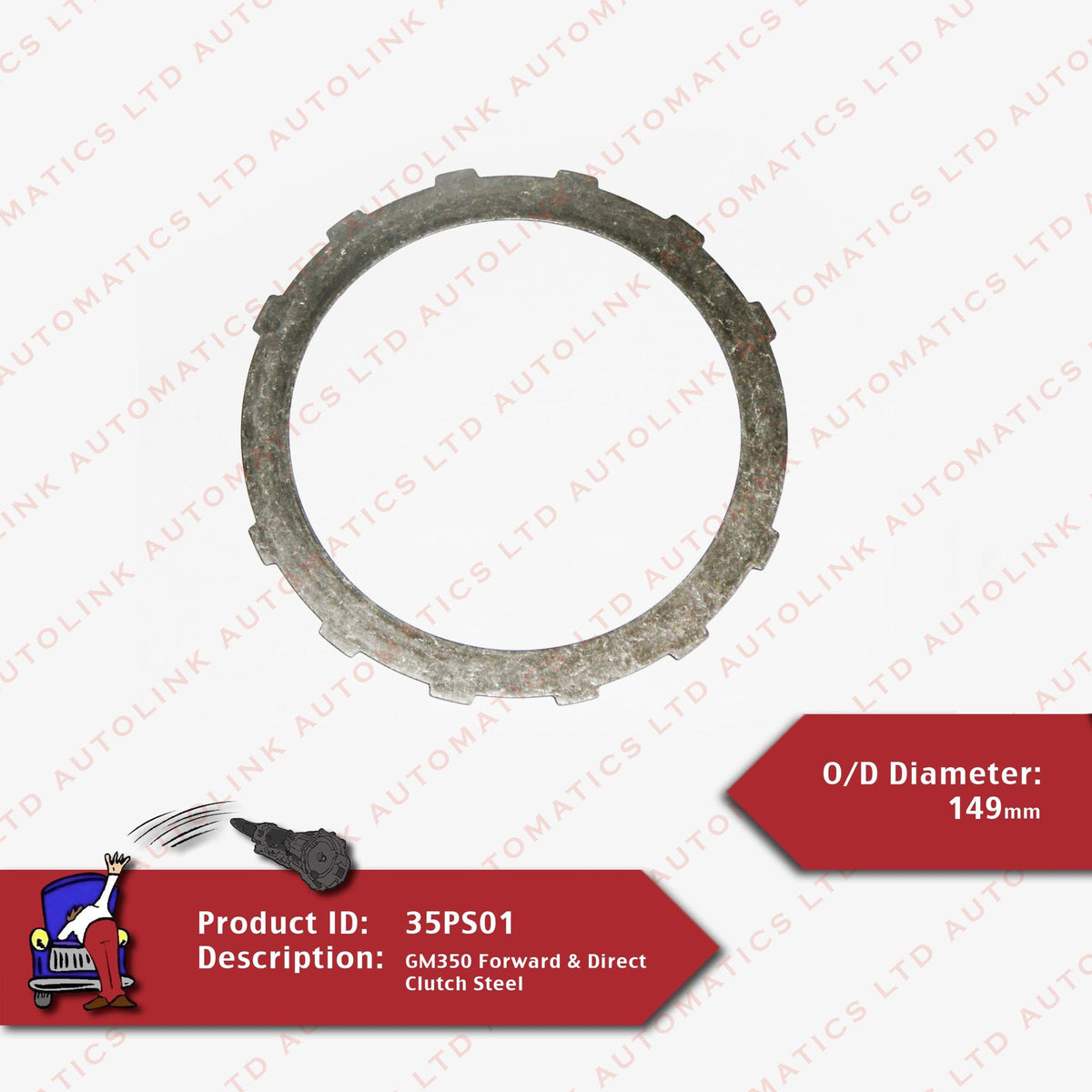 GM350 Forward & Direct Clutch Steel