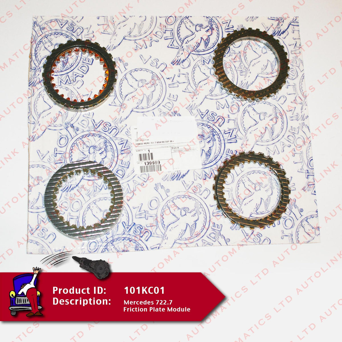 Mercedes 722.7 Friction Plate Module