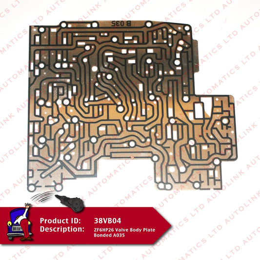 ZF6HP26 Valve Body Plate Bonded A035