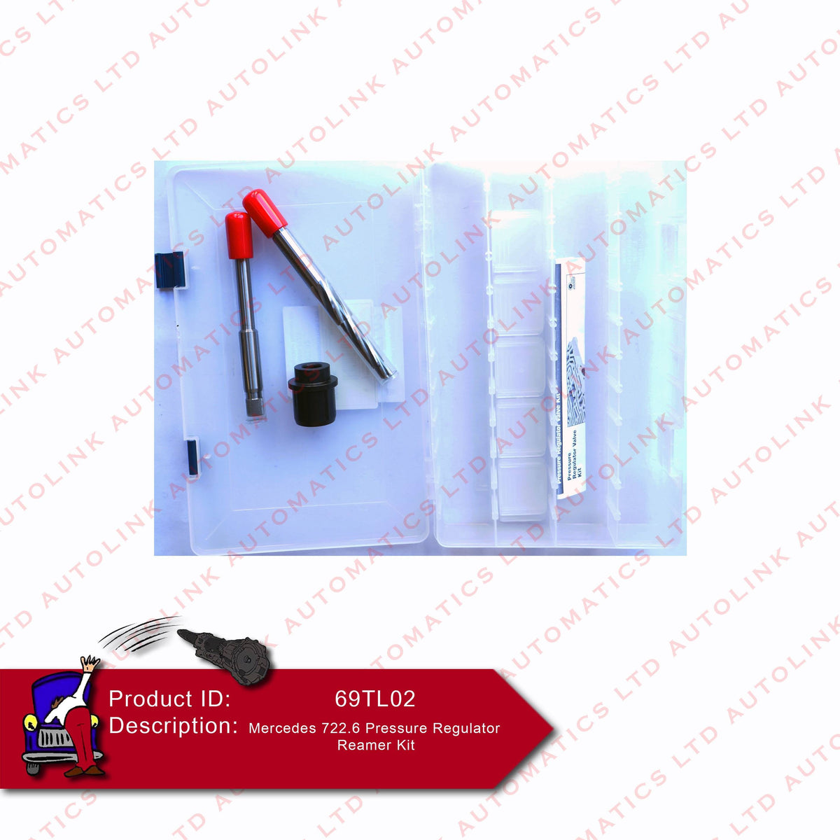 Merc 722.6 Pressure Regulator Reamer Kit