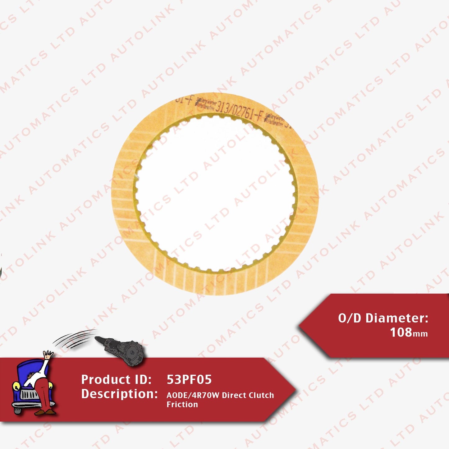AODE/4R70W Direct Clutch Friction