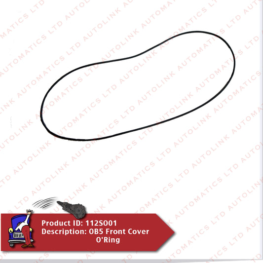 DL501 0B5 Front Cover O'Ring