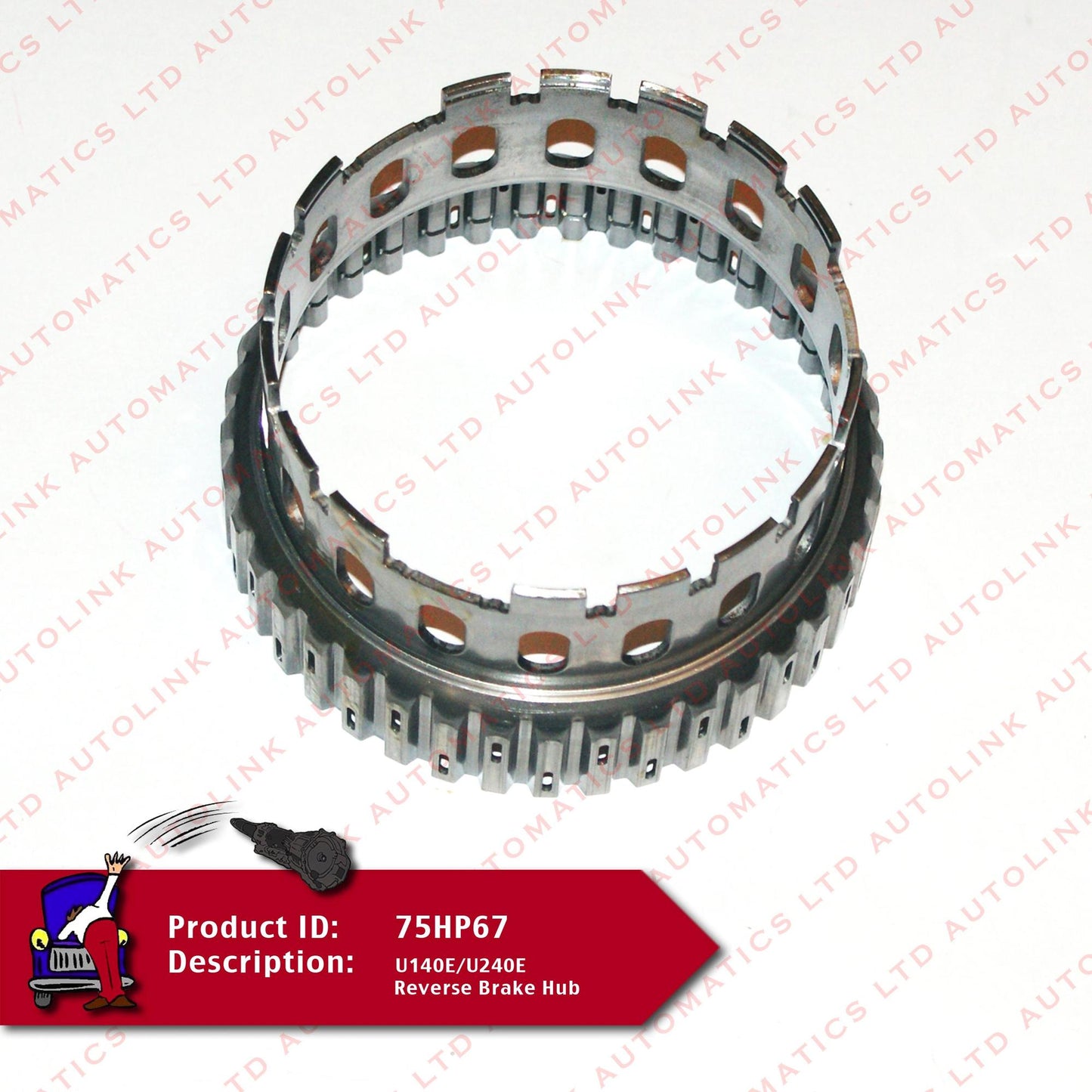 U140E/U240E Reverse Brake Hub