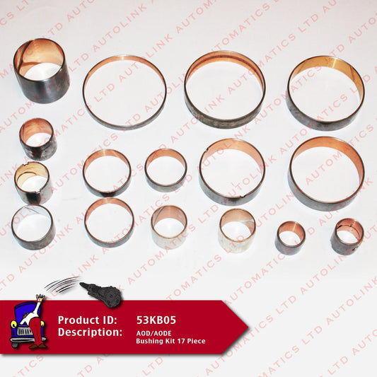 AOD/AODE Bushing Kit 17 Piece
