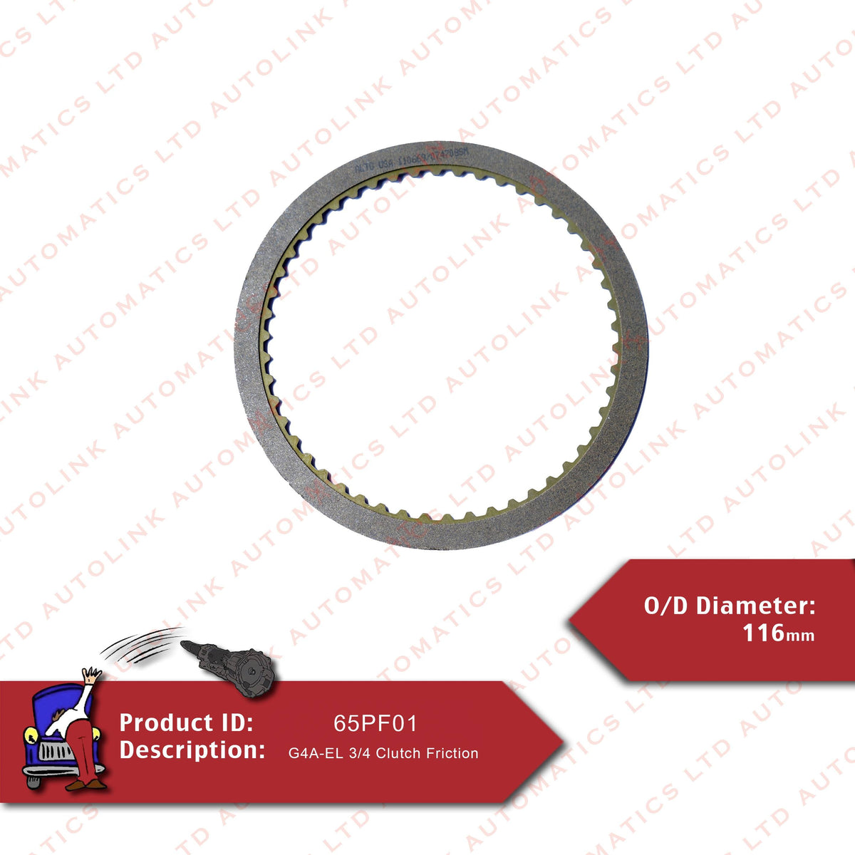 G4A-EL 3/4 Clutch Friction