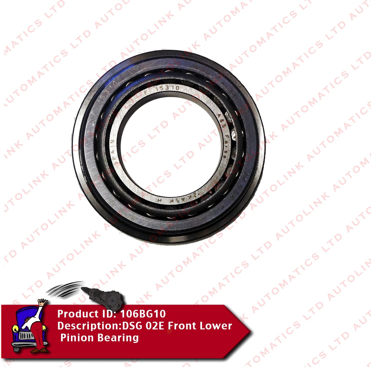 DQ250 02E Front Lower Pinion Bearing