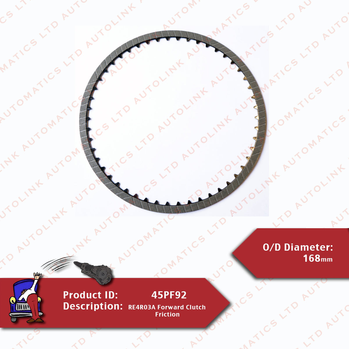 RE4R03A Forward Clutch Friction
