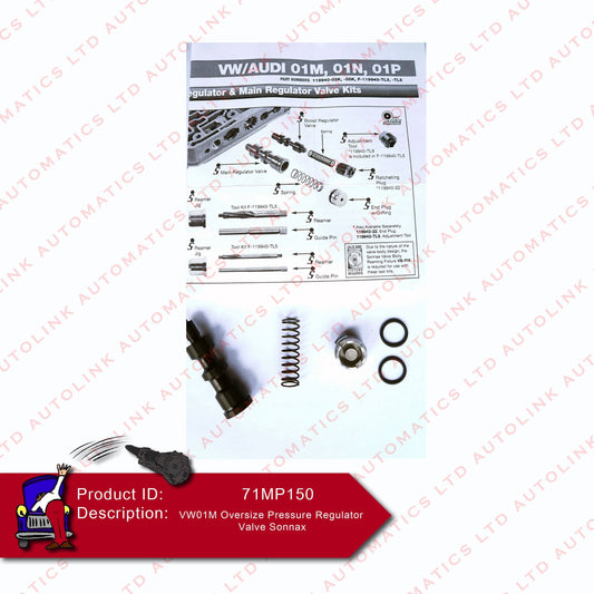 VW01M Oversize Pressure Regulator Valve Sonnax