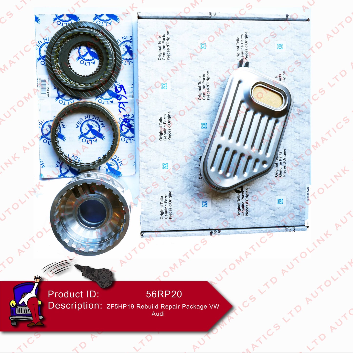 ZF5HP19 Rebuild Repair Package VW Audi