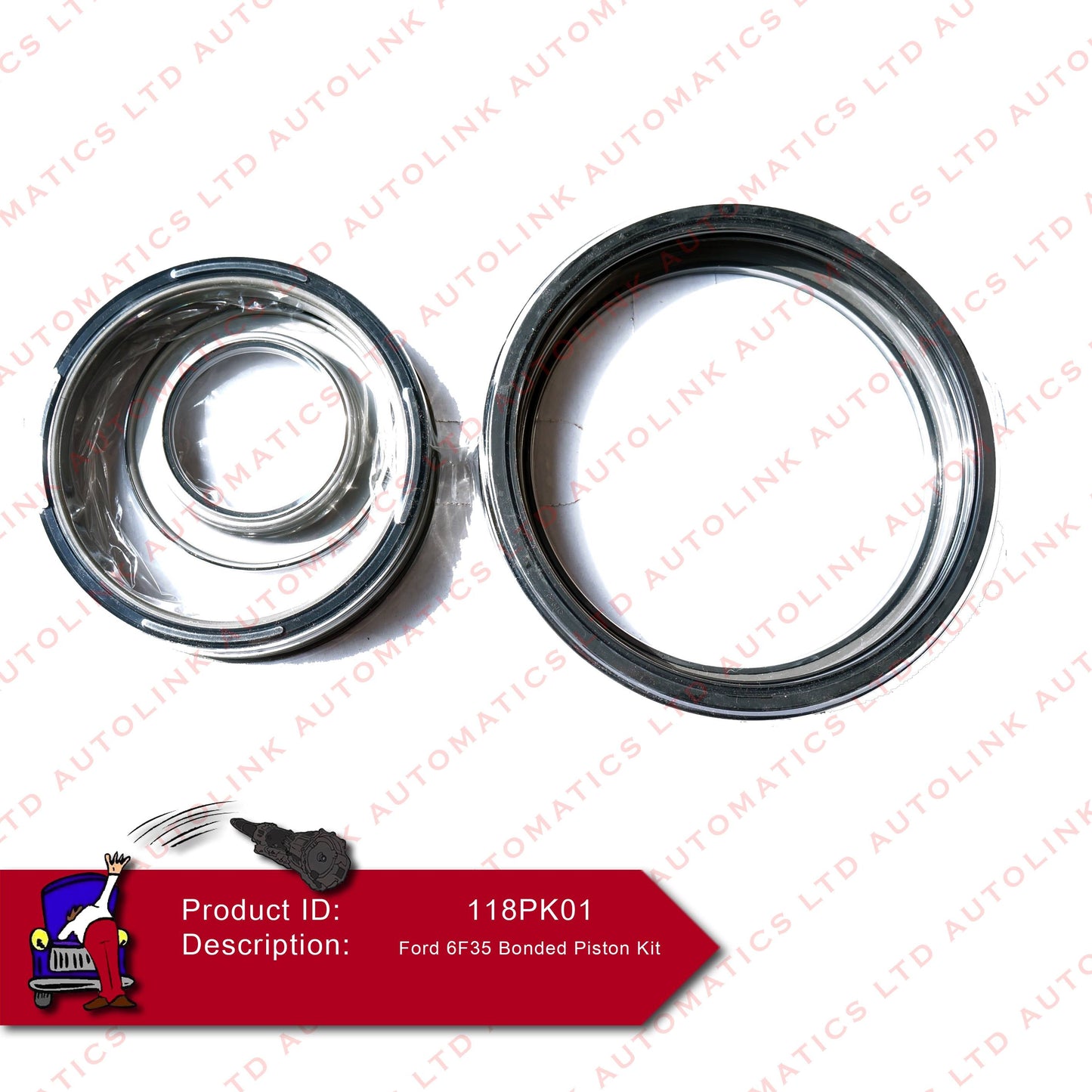 Ford 6F35 Bonded Piston Kit