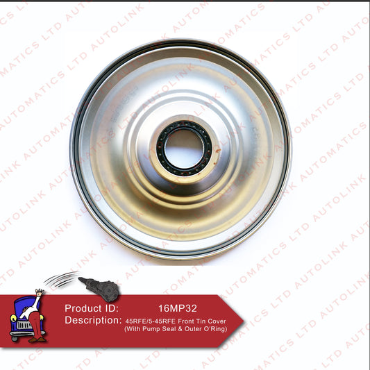 45RFE/5-45RFE Front Tin Cover (With Pump Seal & Outer O'Ring)