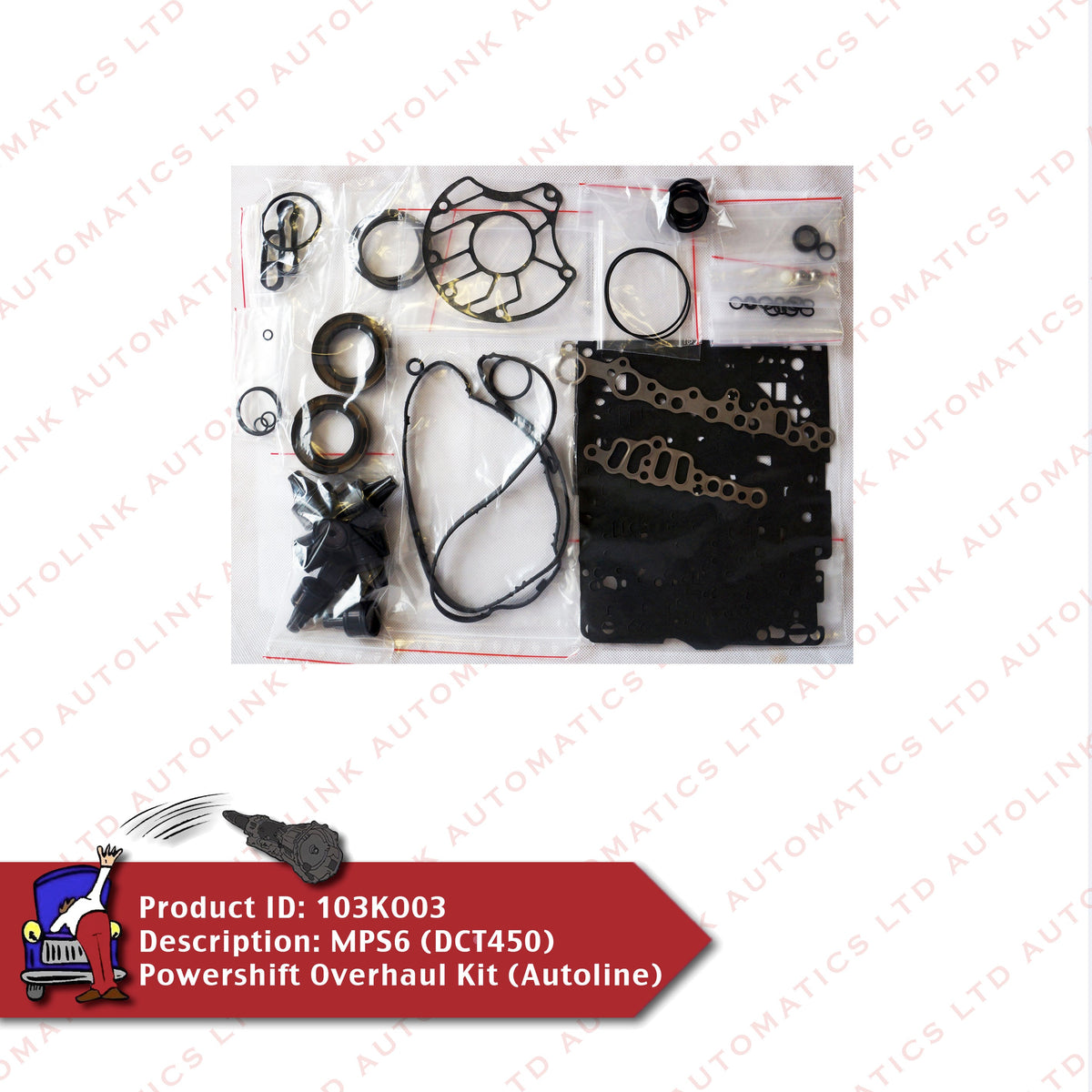6DCT450 Powershift Overhaul Kit (Autoline)