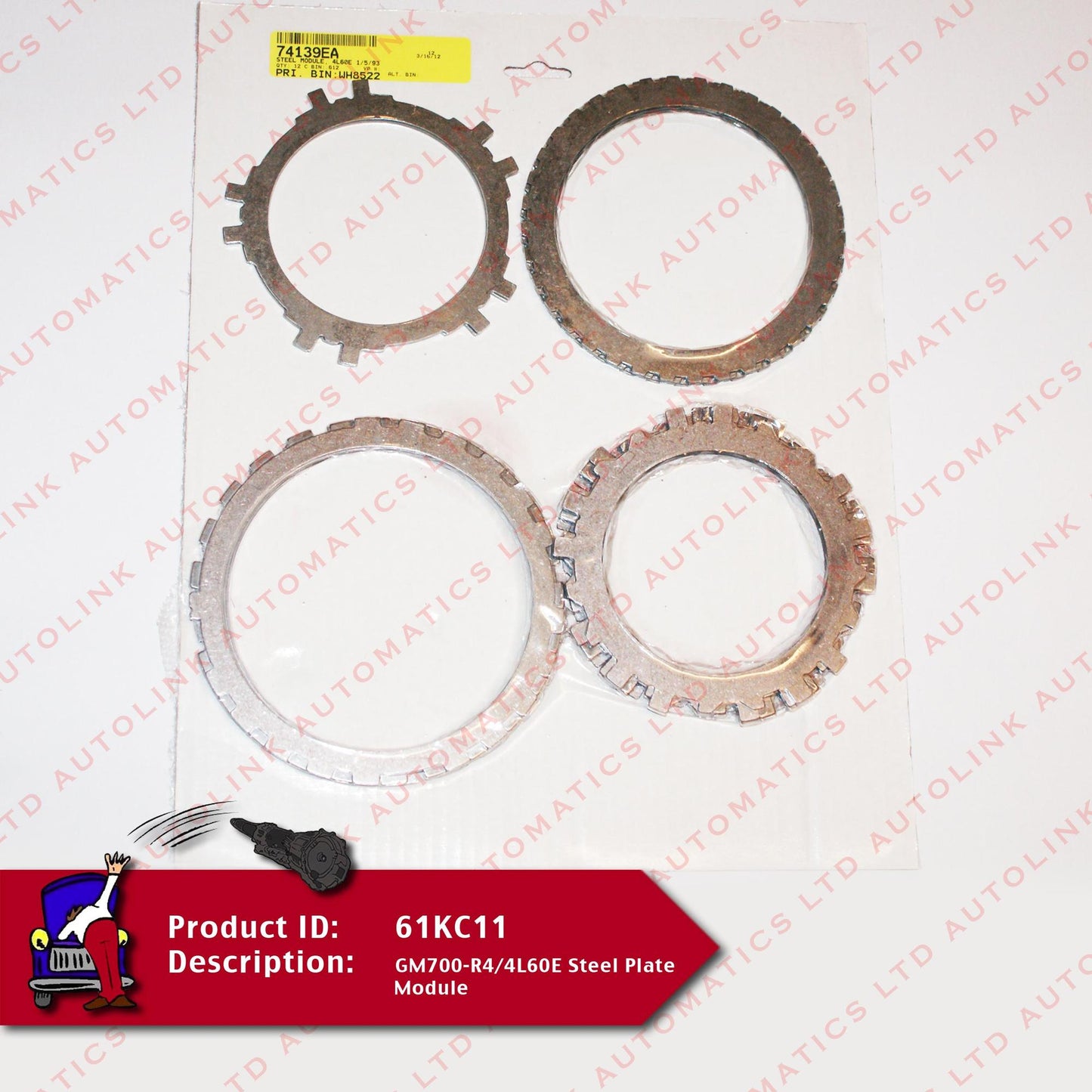 GM700-R4/4L60E Steel Plate Module