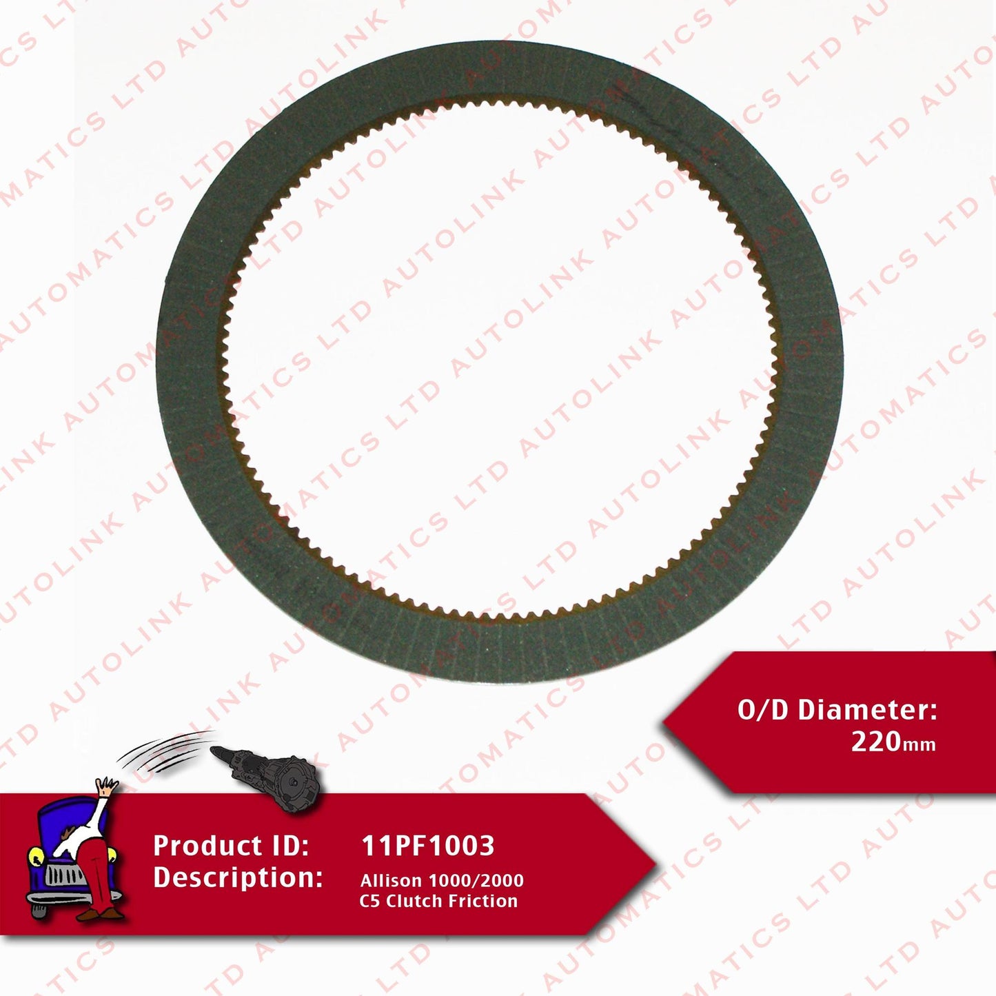 Allison 1000/2000 C5 Clutch Friction