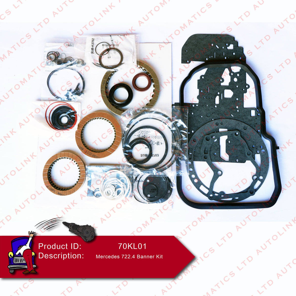 Mercedes 722.4 Banner Kit