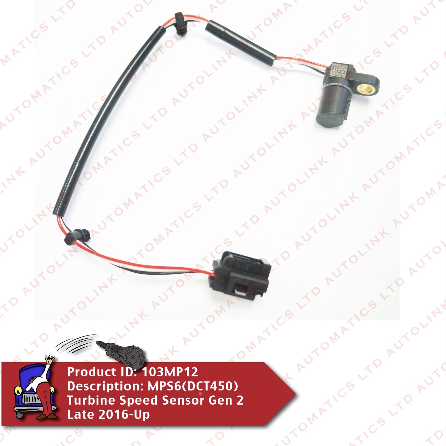 MPS6(DCT450) Turbine Speed Sensor Gen 2 Late 2016-Up 2032827 OEM