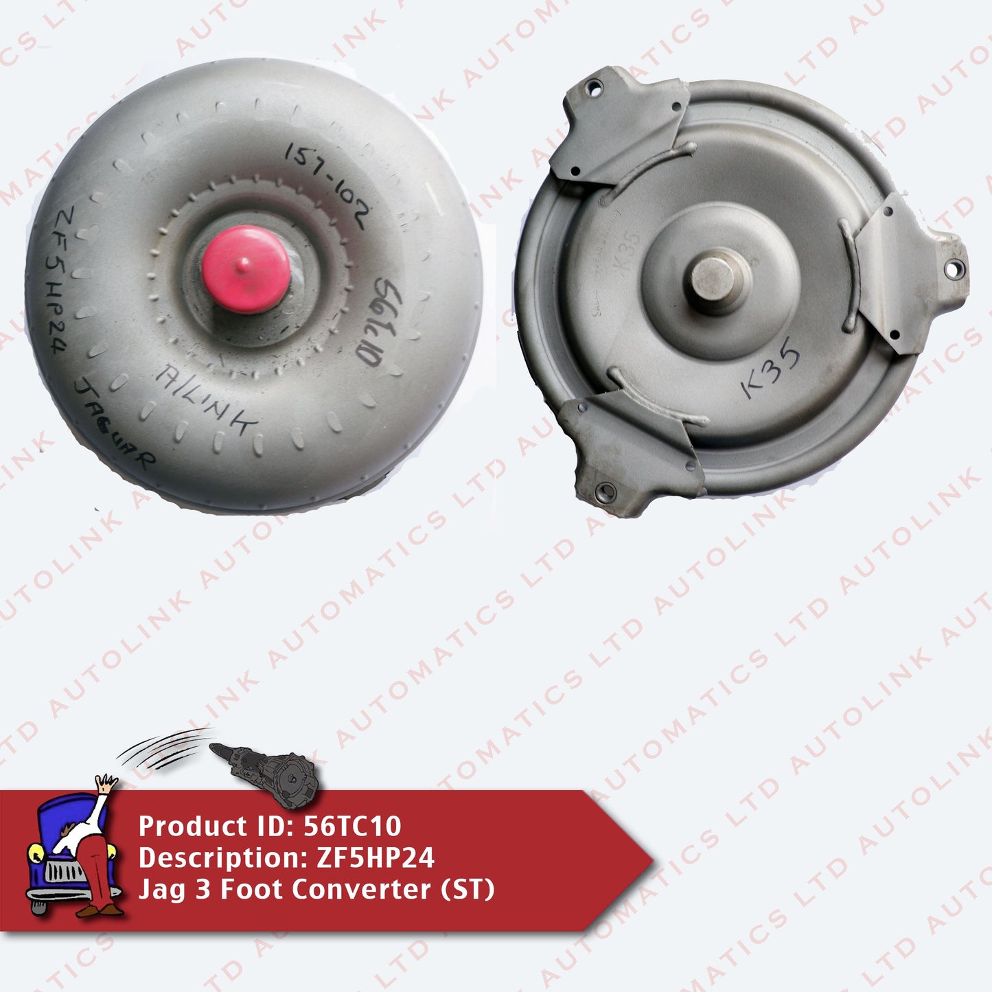 ZF5HP24 Jag 3 Foot Converter (ST)